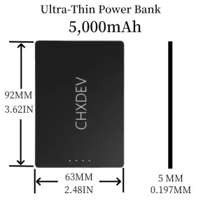 Mini Magnetic Power Bank Ultra-Thin - Thumbnail Image 8