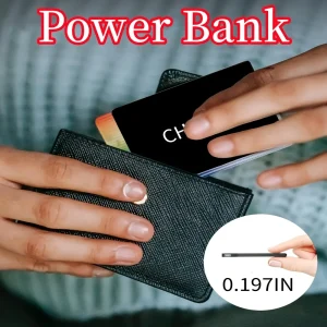 Mini Magnetic Power Bank Ultra-Thin - Thumbnail Image 4