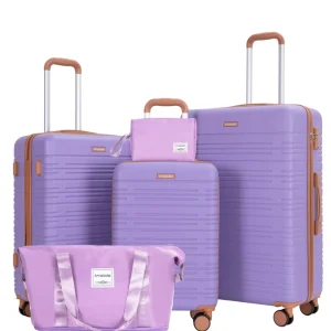 5-Piece Luggage Set with TSA Lock - Thumbnail Image 12