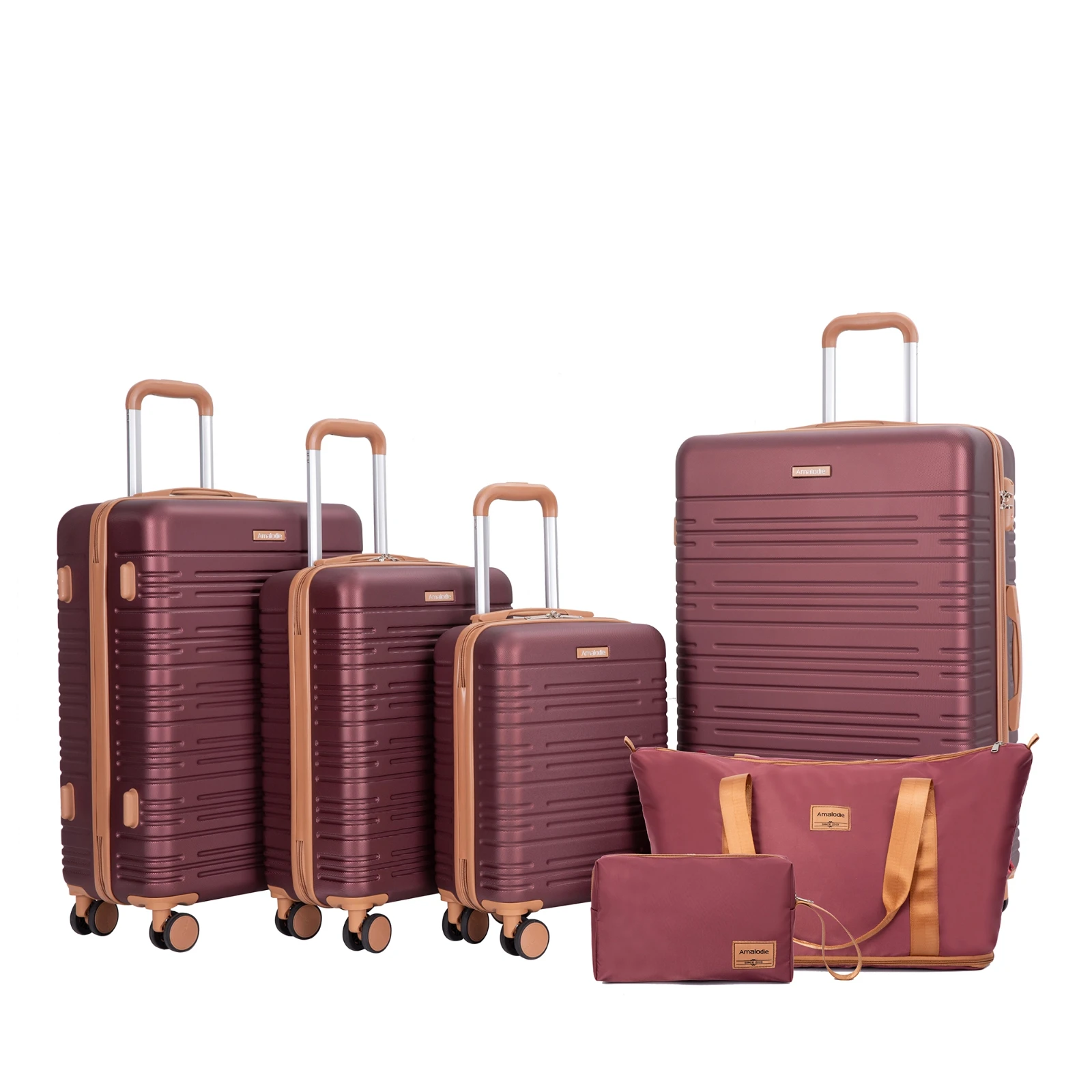 6 Piece Luggage Set and TSA Lock - Image 12