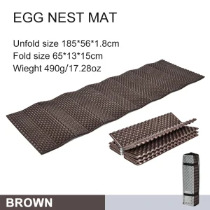 Portable Foam Sleeping Pad  Moistureproof - Thumbnail Image 4