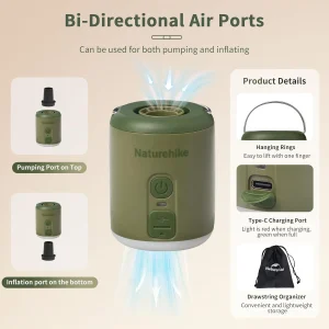 Multi-function Portable Fast Charge Air Pump - Thumbnail Image 2