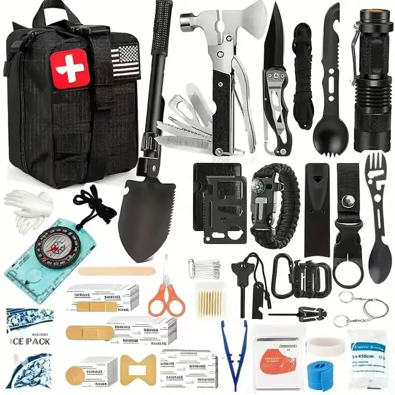 258-Piece Car Emergency Kit - Image 1