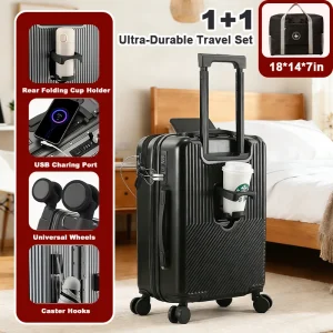 20in carry on luggage+luggage Bag Set