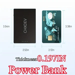 Mini Magnetic Power Bank Ultra-Thin - Thumbnail Image 6