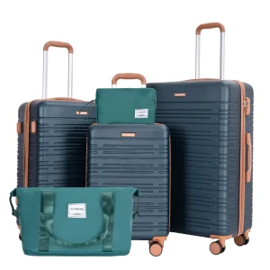 5-Piece Luggage Set with TSA Lock - Thumbnail Image 7