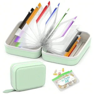 Waterproof Zipper Medicine Pouches Set - Thumbnail Image 8