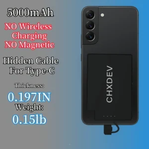 Mini Magnetic Power Bank Ultra-Thin - Thumbnail Image 3