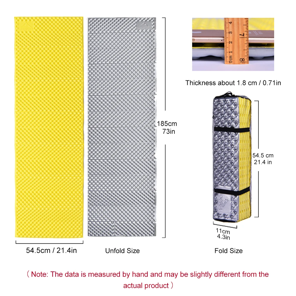 Portable Foam Sleeping Pad  Moistureproof - Image 2