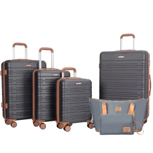 6 Piece Luggage Set and TSA Lock - Thumbnail Image 9