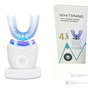 Portable U-shaped electric toothbrush, - Thumbnail Image 9
