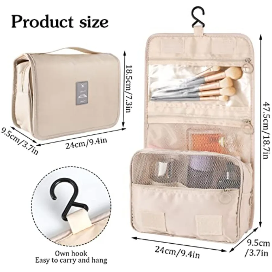 Hanging Toiletry Bag For Women - Image 13