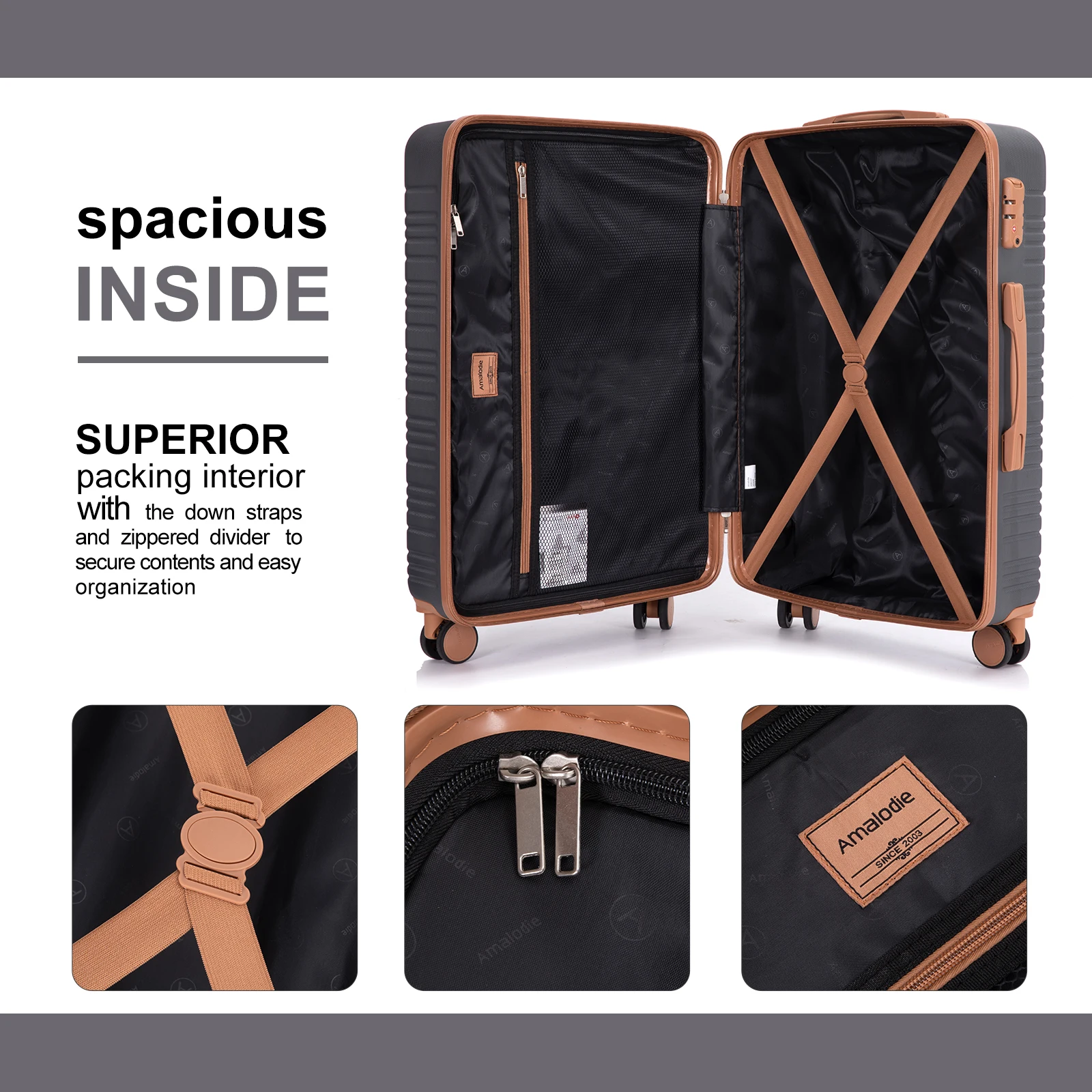 5-Piece Luggage Set with TSA Lock - Image 13