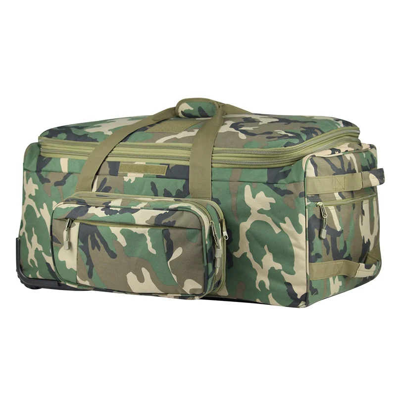 Large Capacity Tactical Rolling Duffel Bag - Image 7
