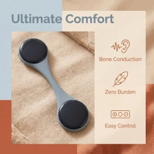 Bone Conduction Sleep Aid Pillow Speaker