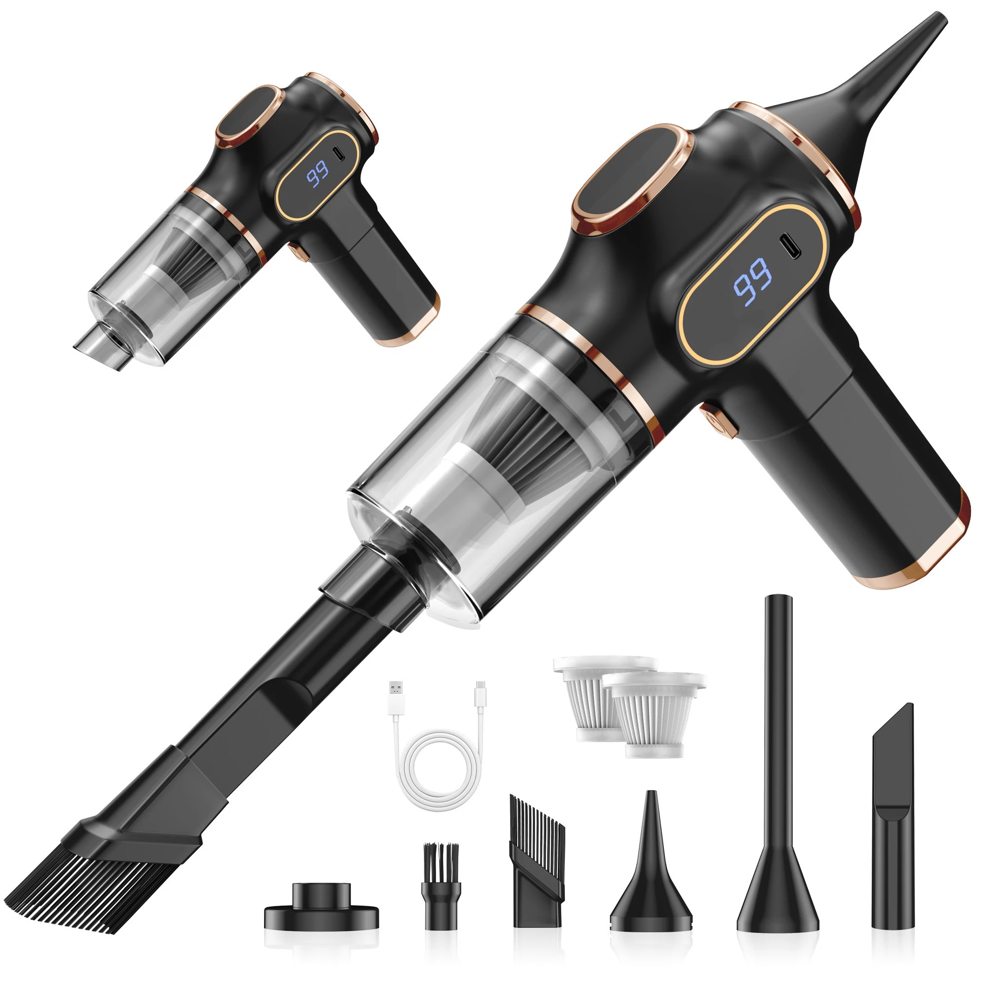 ABS Wireless Car Vacuum Cleaner - Image 8