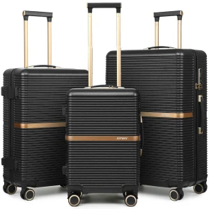 3-Piece Travel Luggage Set TSA lock - Thumbnail Image 9