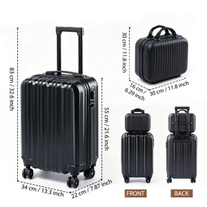 2 Piece Hardside Luggage Set - Thumbnail Image 4