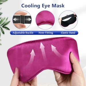 Cooling Eye Mask; Headache Relief Gel Mask - Thumbnail Image 6